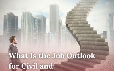What is the job outlook for civil and environmental engineers?