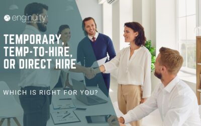 Temporary, Temp-to-Hire, or Direct Hire: Which Is Right for You?